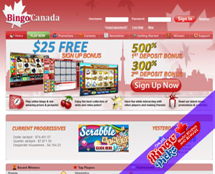 Canada Bingo